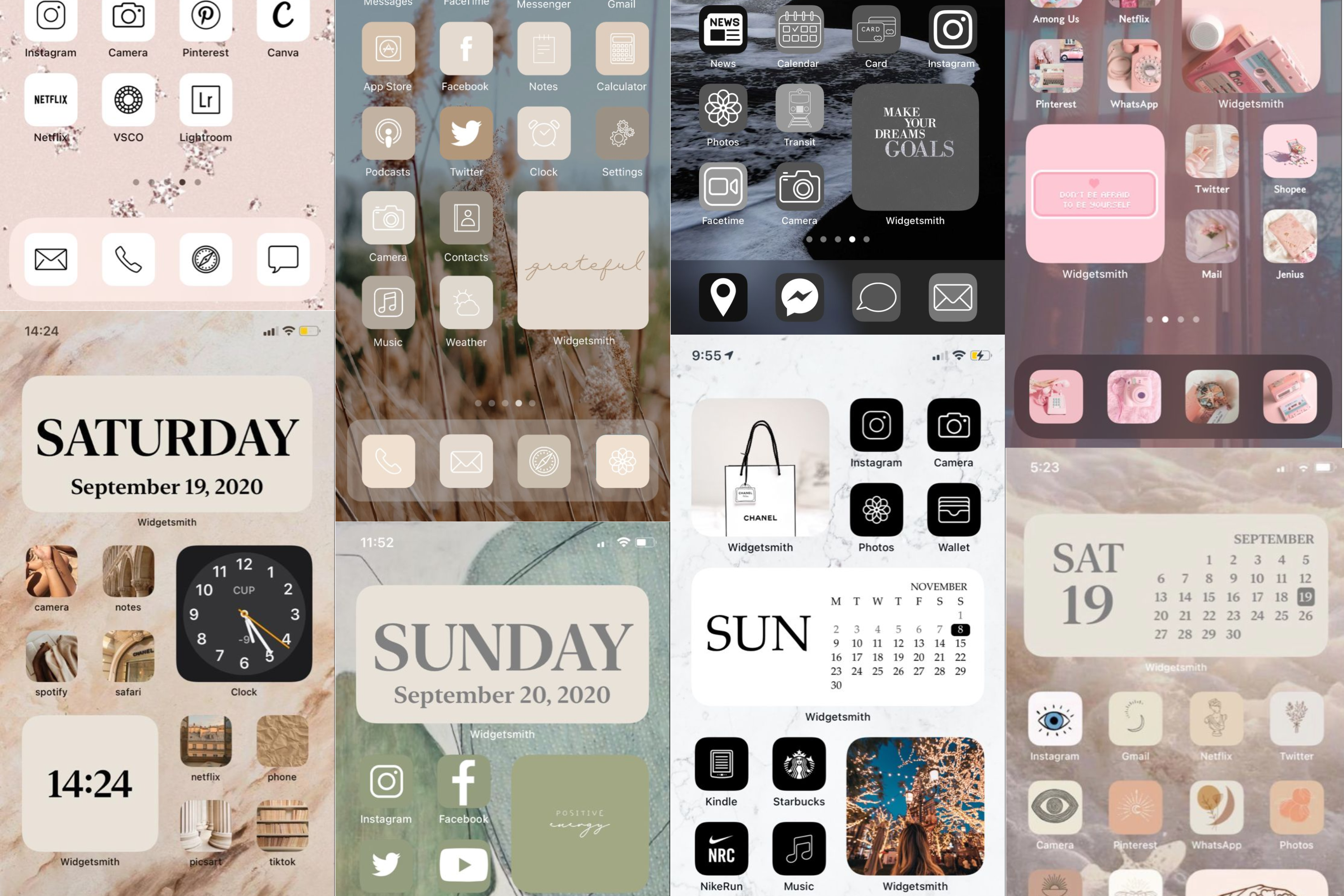 iPhone iOS 18 Winter Aesthetic Customization