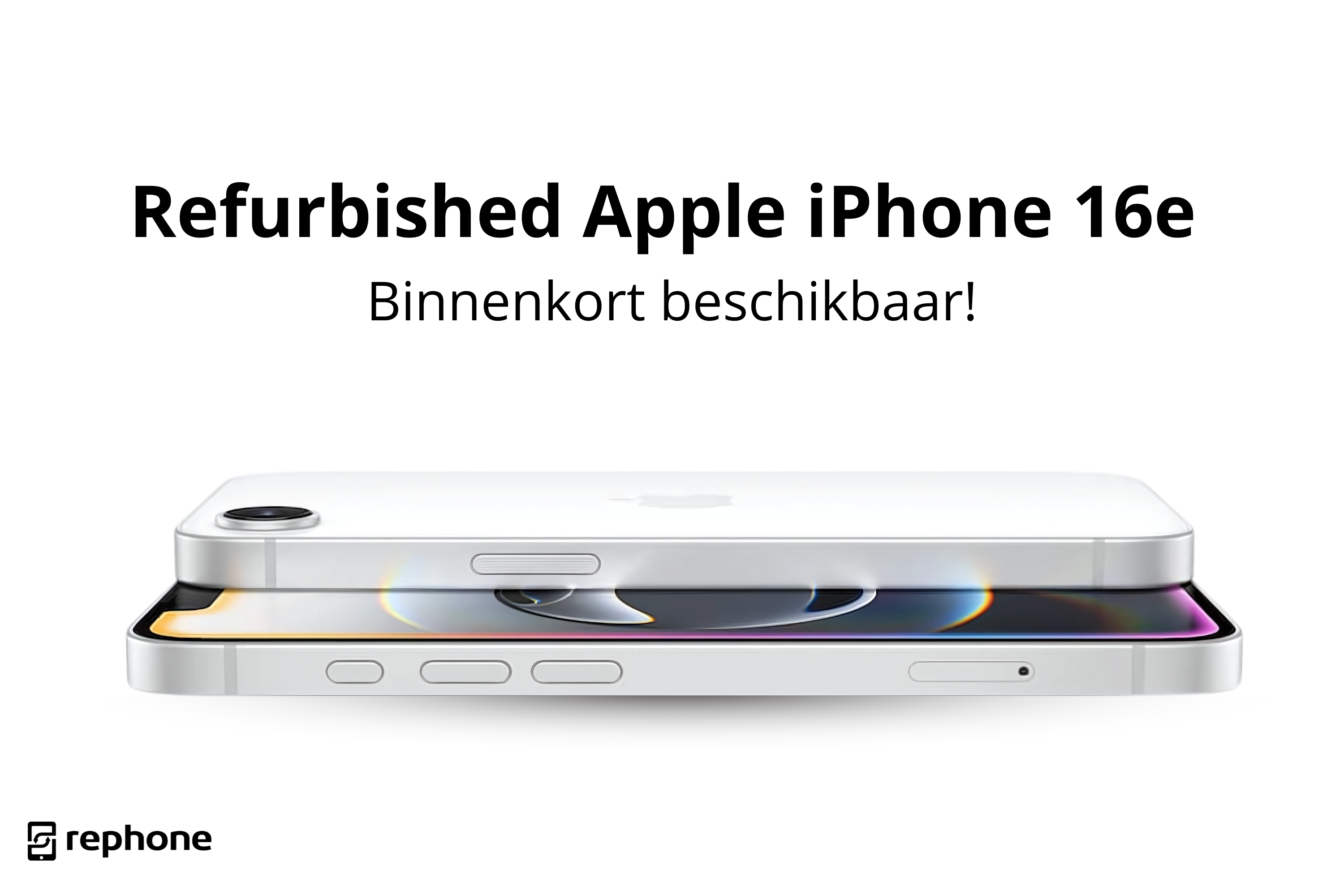 Wanneer komt de iPhone 16e refurbished beschikbaar?